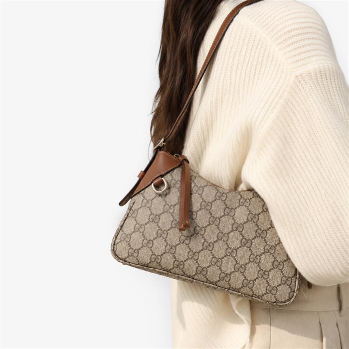 GUCCI GG Emblem Small Shoulder Bag