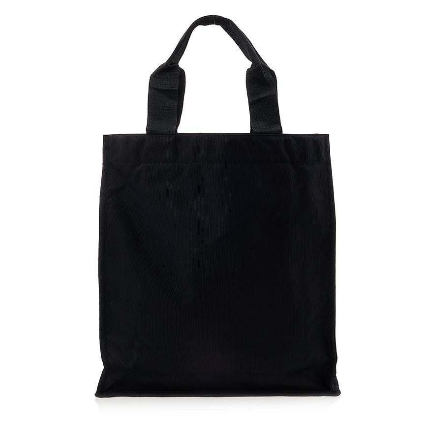 MSGM Milano Logo Tote Bag Black Women’s Canvas Tote