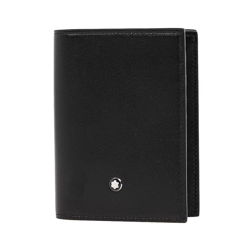 Montblanc Meisterstuck Black Leather Card Holder for Men