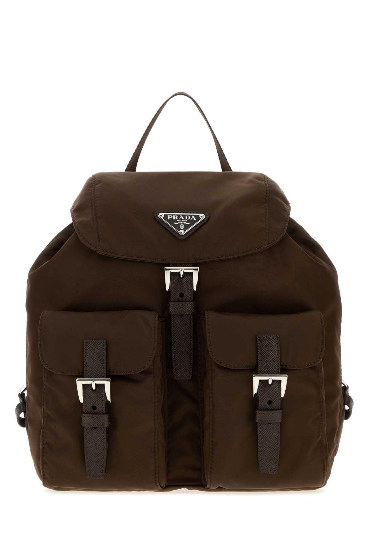 PRADA Black Nylon Backpack