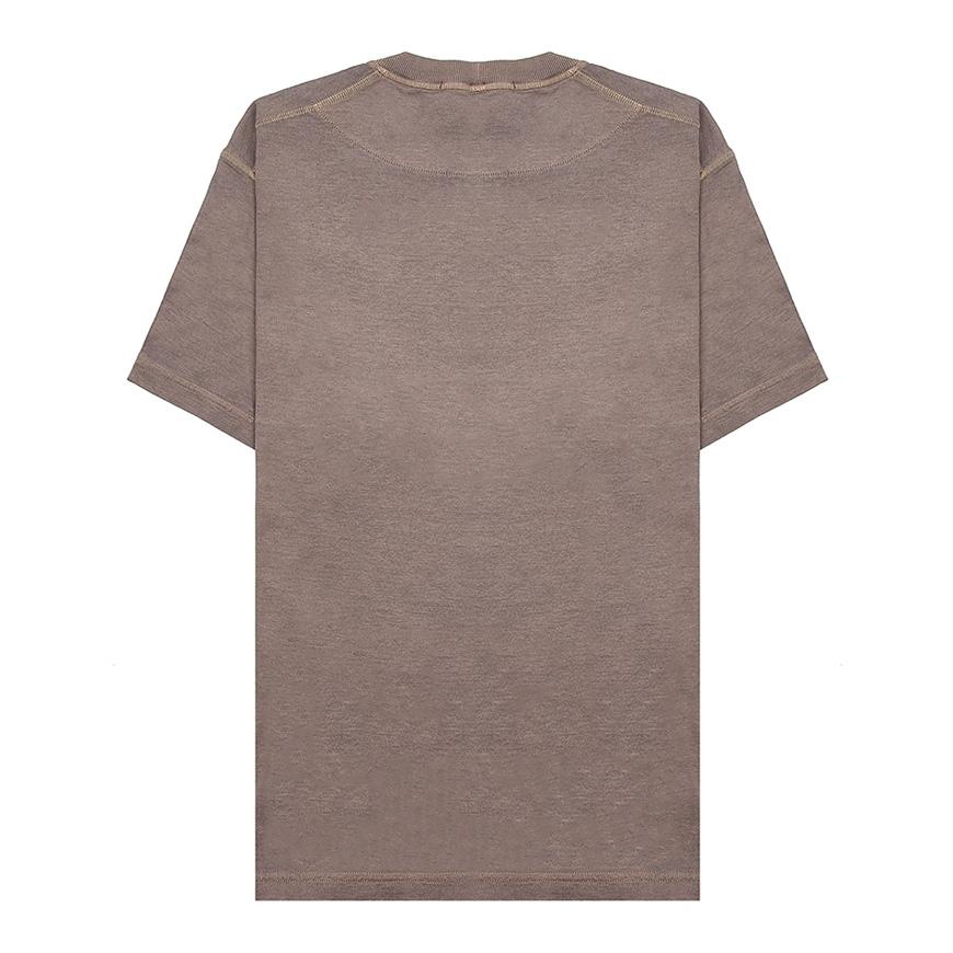 STONE ISLAND Organic Cotton Short Sleeve T-Shirt Navy Men’s