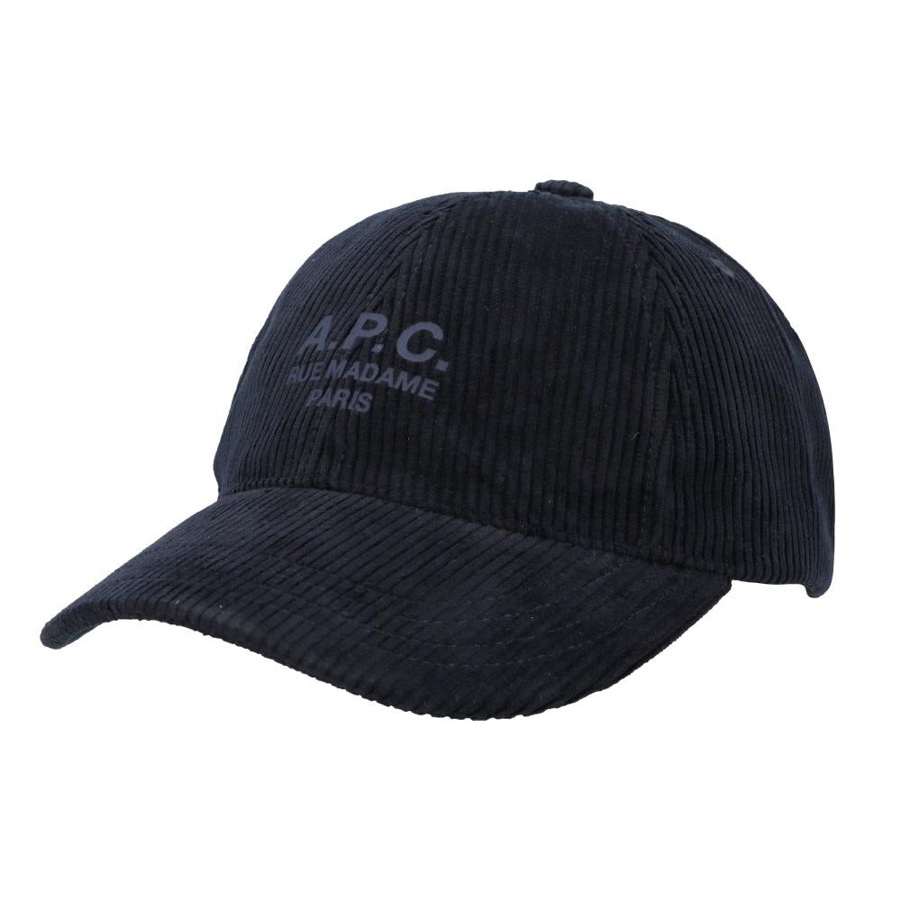 A.P.C. Corduroy Charlie Le Madame Cap M24163 IAK DARK NAVY