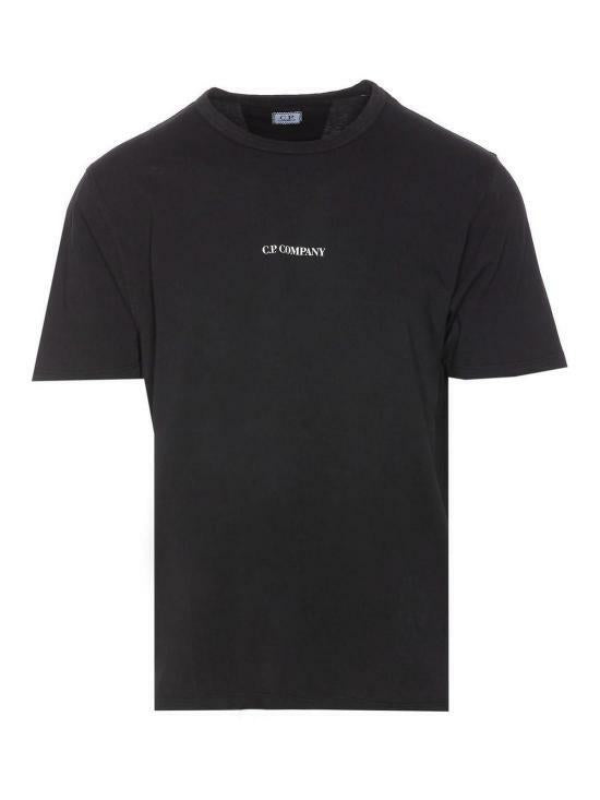 CP Company Jersey Logo Short Sleeve T-Shirt Black Men
