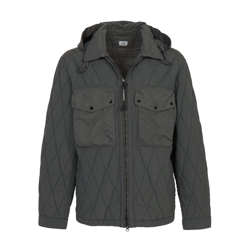 CP Company Men’s Quilted Jacket Gray