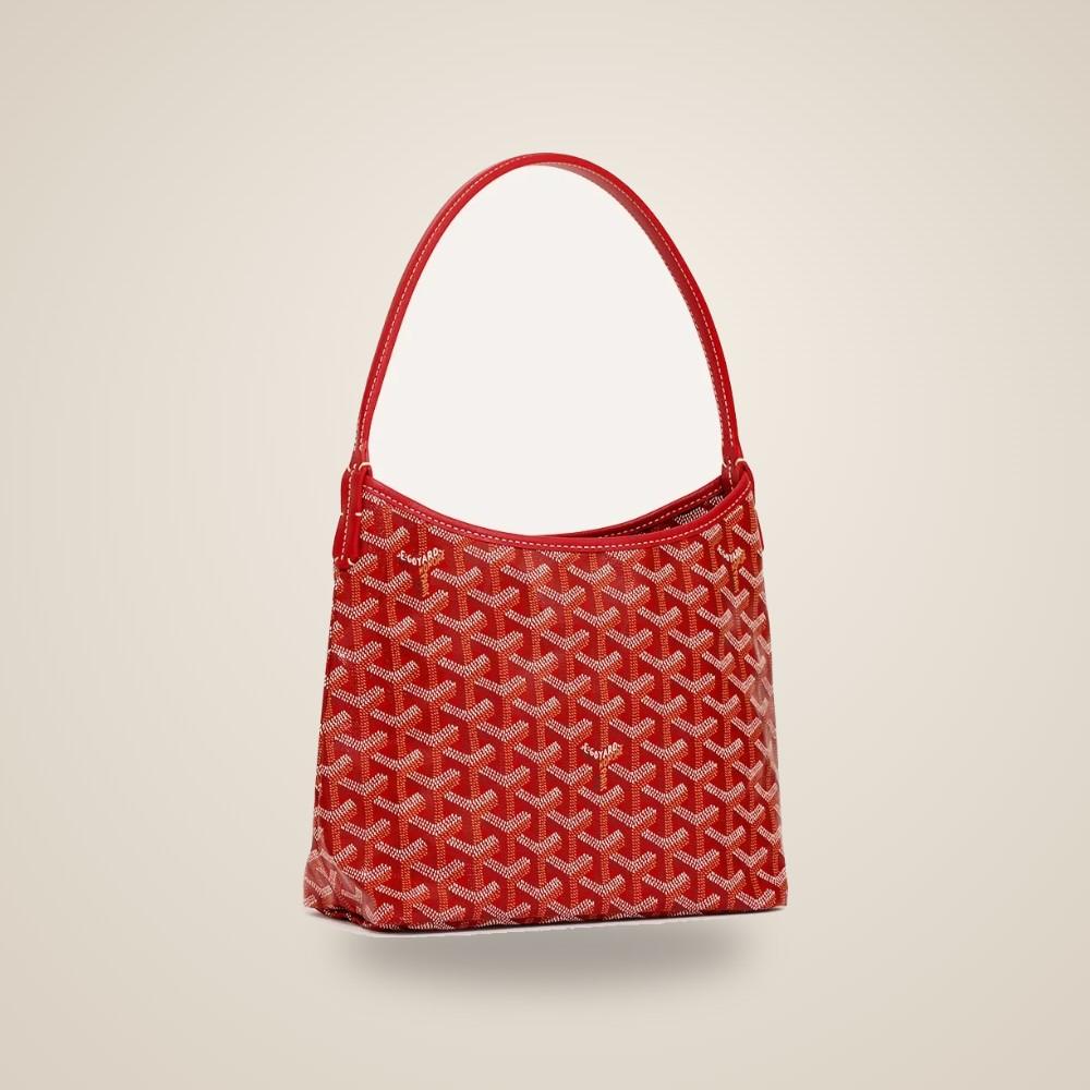 Aimé Leon Dore Red Mini Bohem Hobo Tote Bag BOHEMEMINTY 02CL 02P