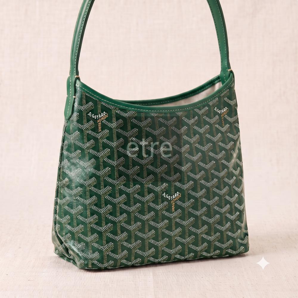 Aimé Leon Dore Bohem Hobo Mini Bag Green Tote BOHEMEMINTY 09CL 09P