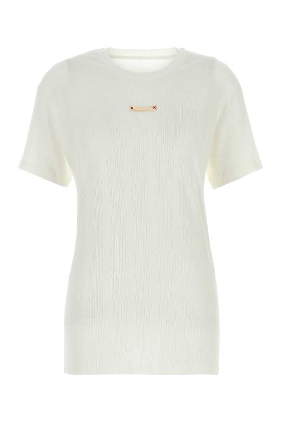 Maison Margiela White Short Sleeve T-Shirt