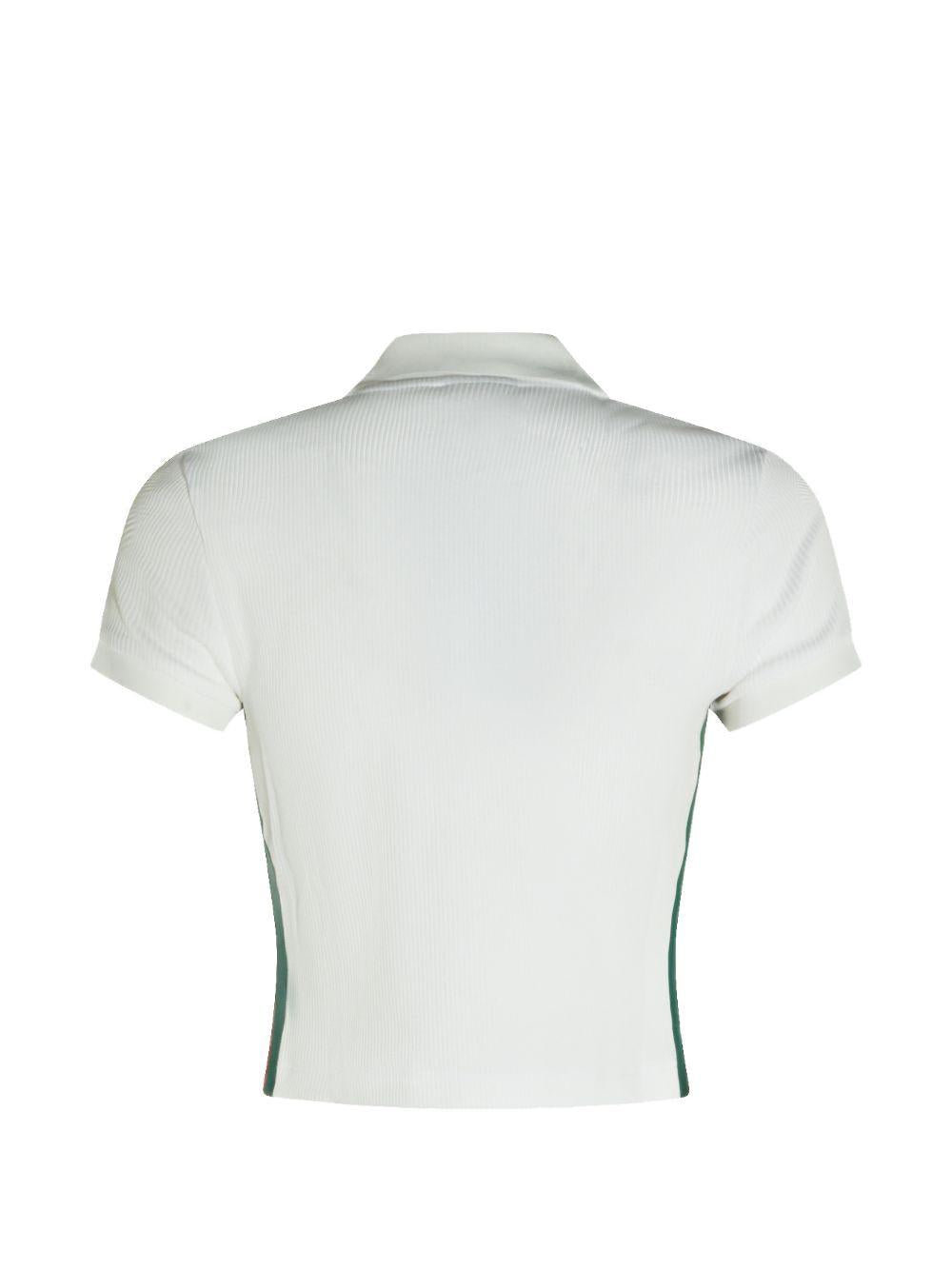 GUCCI Black Cotton Short Sleeve Polo Shirt