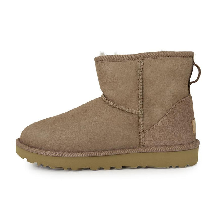 Ugg Classic Mini II Ankle Boots Women Chestnut Brown Suede