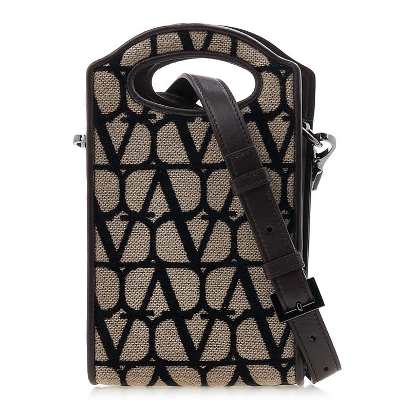 VALENTINO Garavani Toile Iconography Crossbody Bag