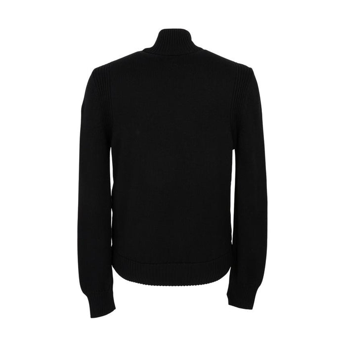 Moncler Men’s Padded Zip Cardigan Black Knit