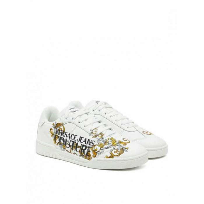 Versace Barocco Outline Men's Low Top Sneakers 78YA3SD1 ZPB17 G03