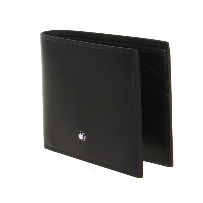 Montblanc Meisterstück 6CC Leather Bifold Wallet for Men MB198308