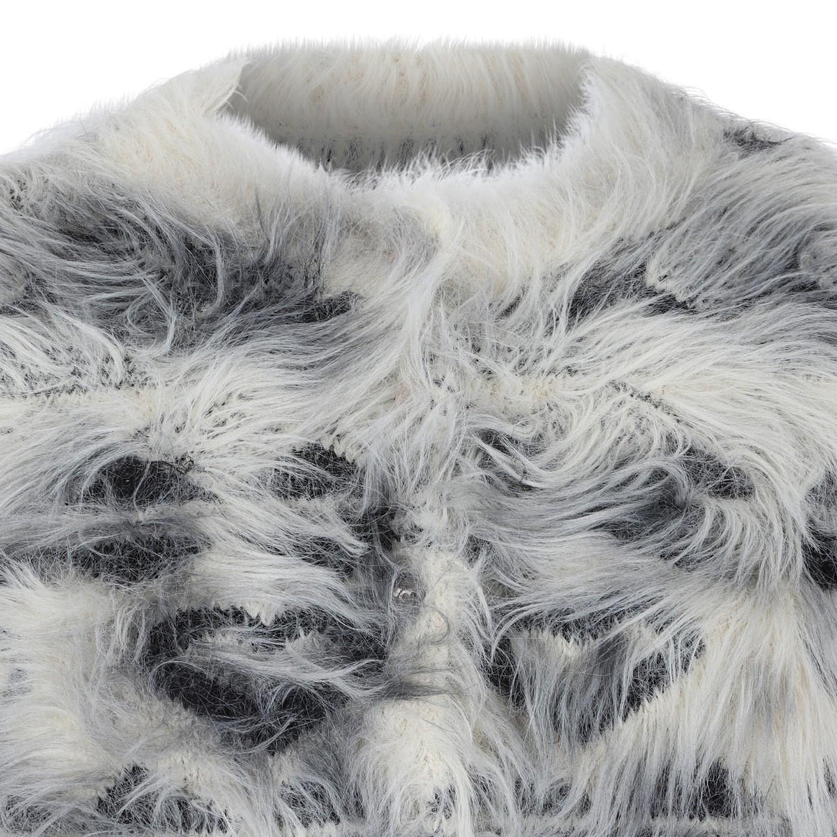 Maison Margiela Black Wool Knit Cardigan