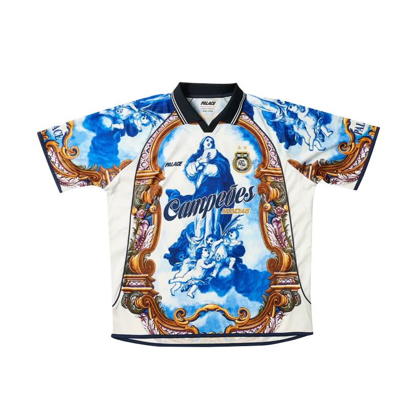 Palace Skateboard Holy Grail Jersey Navy Unisex T-Shirt