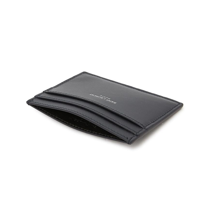 Saint Laurent Men’s Leather Card Holder Wallet 375946 0U90E 4100