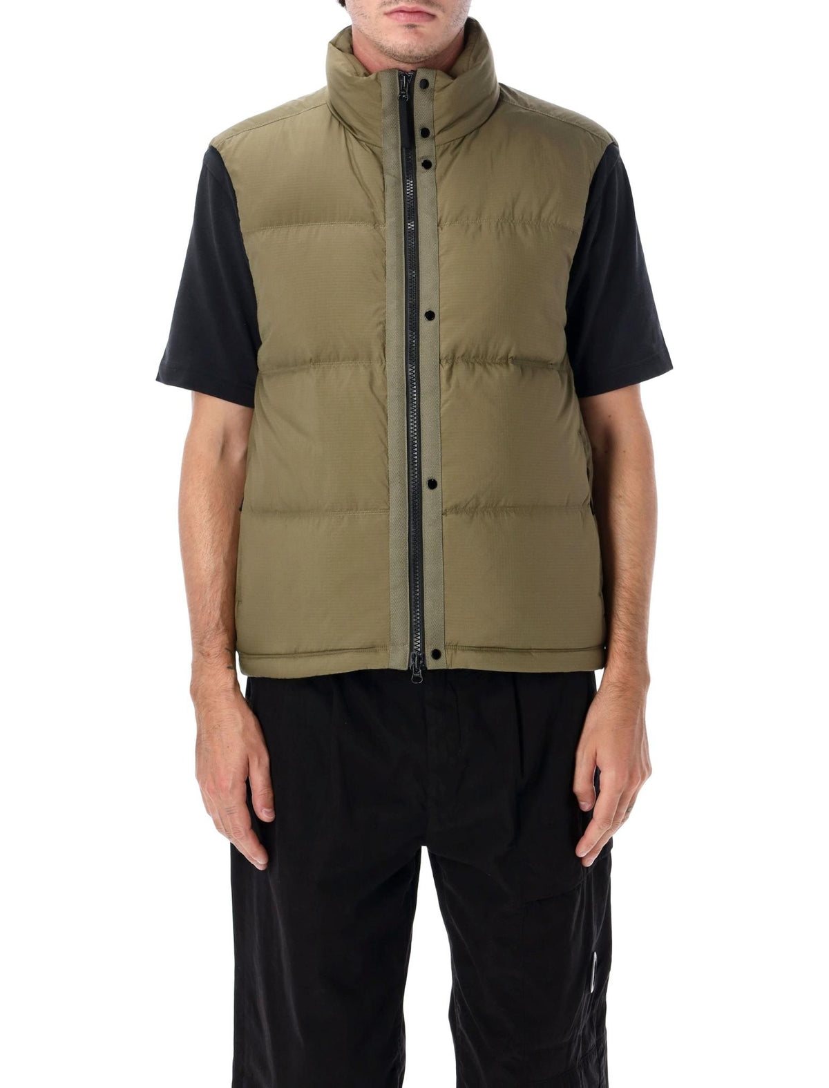 STONE ISLAND Nylon Padded Vest Jacket for Men