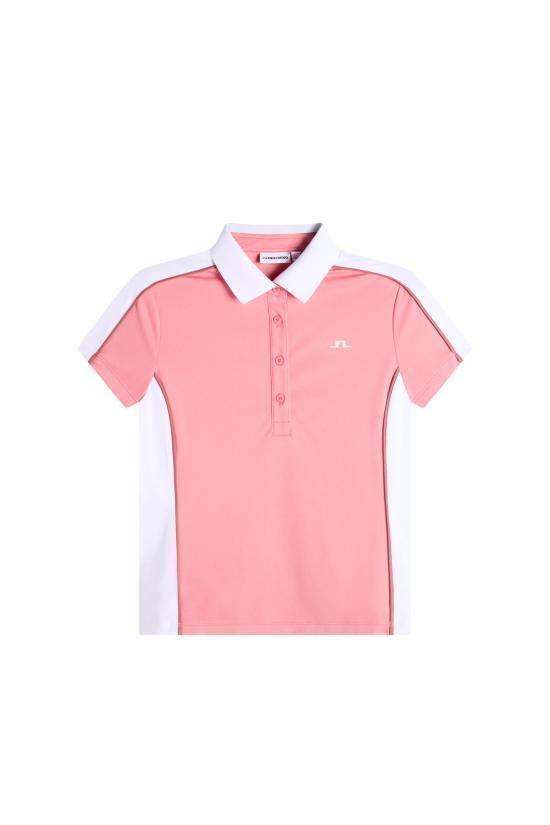 J LINDEBERG Women’s Polo Shirt GWJT14801S226 FLAMINGO PLUME DOM