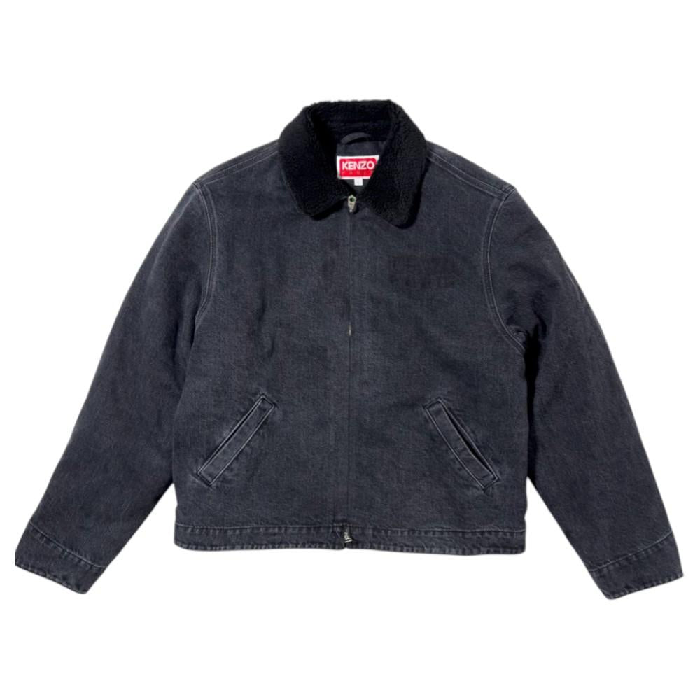 KENZO Happy Tiger Denim Bomber Jacket