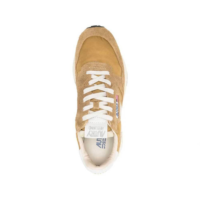 AUTRY Nylon Suede Low-Top Sneakers Men’s White Navy