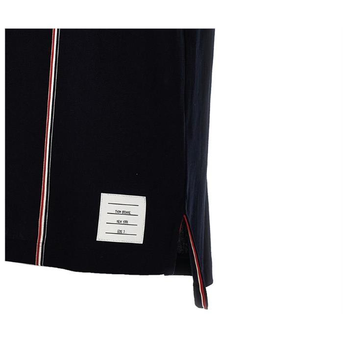 THOM BROWNE RWB Stripe Short Sleeve T-Shirt MJS252A