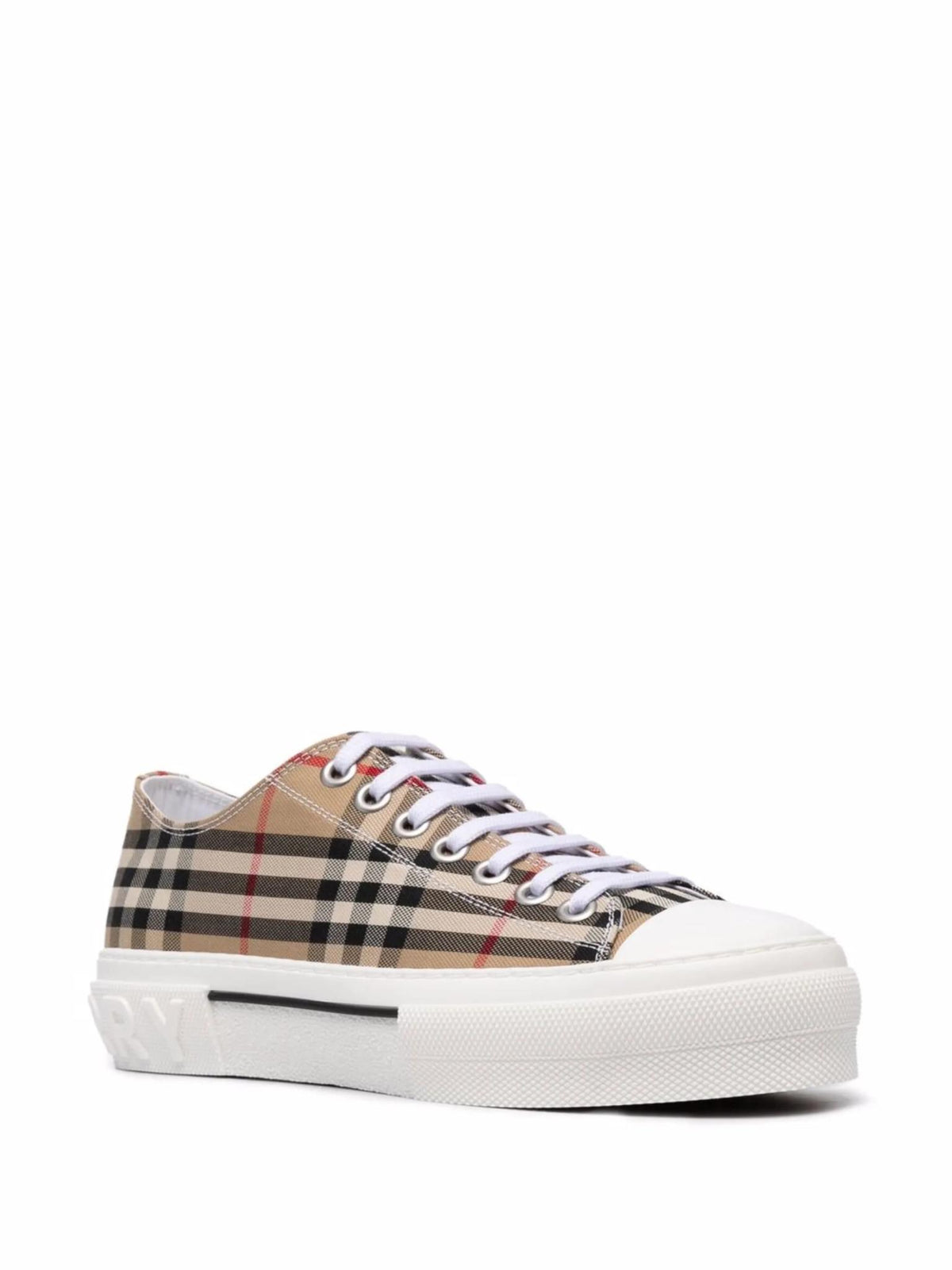 BURBERRY Leather Low-Top Sneakers for Men