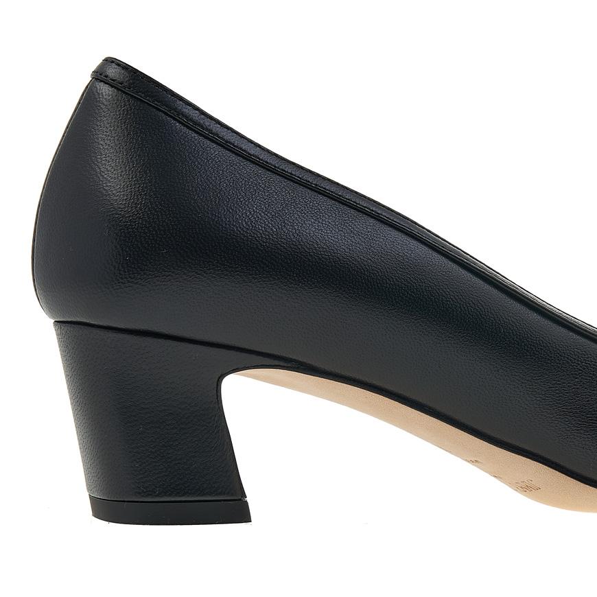 Jimmy Choo Yellow Leather Yelme Pumps ELME 45 NAP BLACK