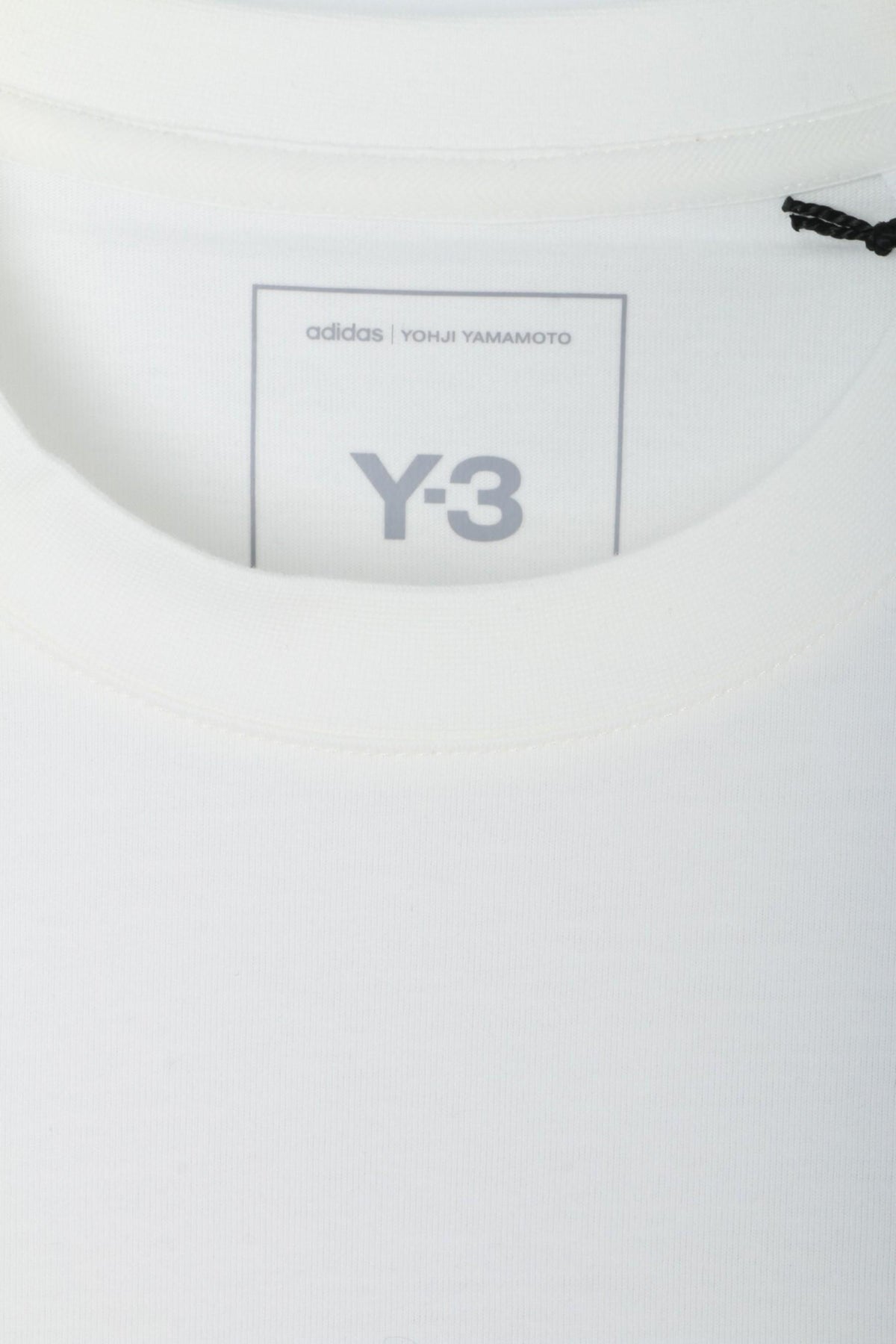 Y-3 Core White Graphic Short Sleeve T-Shirt