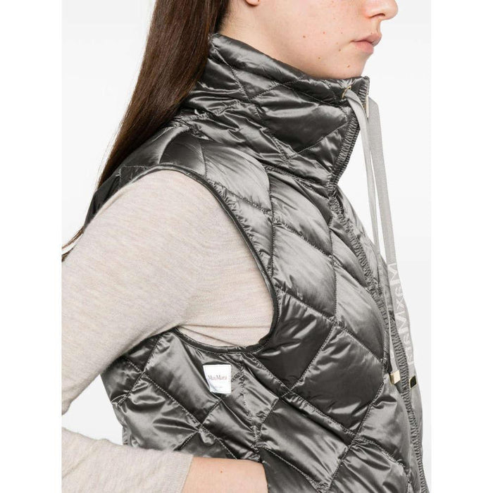 Max Mara Dark Gray The Cube TREGIC Women’s Puffer Vest