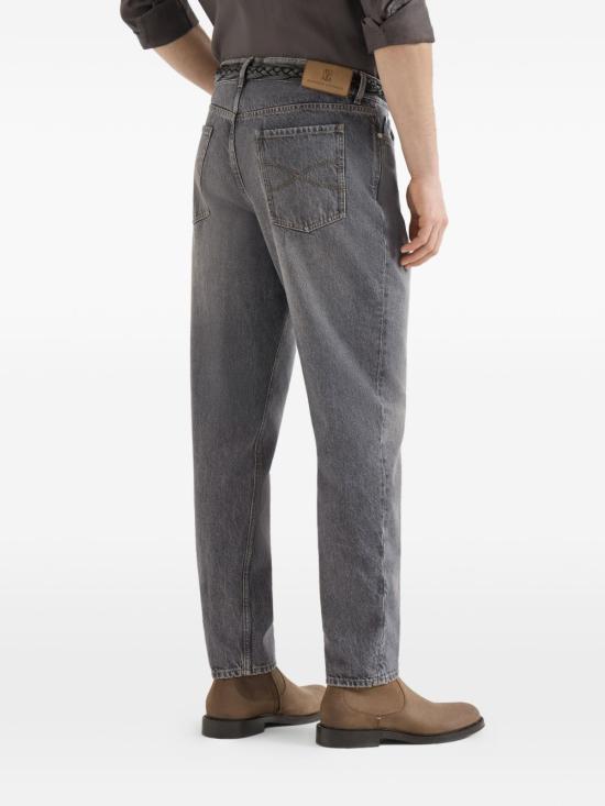 Brunello Cucinelli Medium Gray Denim Jeans Men’s