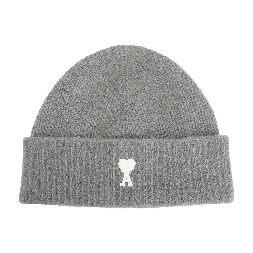 AMI Unisex Knit Beanie Hat UBO005 KN0135 058