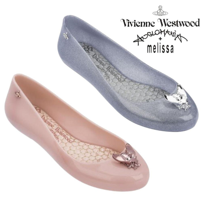 Vivienne Westwood Melissa Space Love Bee ORB Flat Shoes