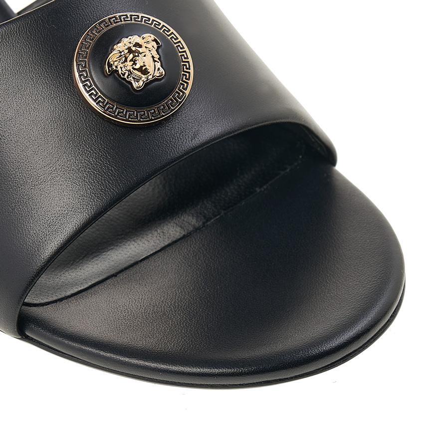 Versace Women’s Alia Heel Sandals 1018241 DVT2P 1B00V
