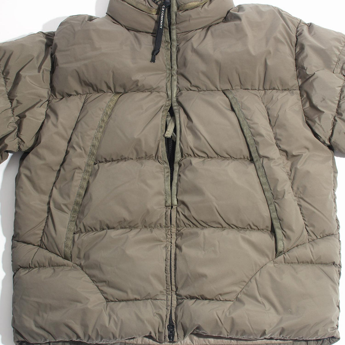 CP Company Nycra-R Down Puffer Jacket Fungi Grey Men’s
