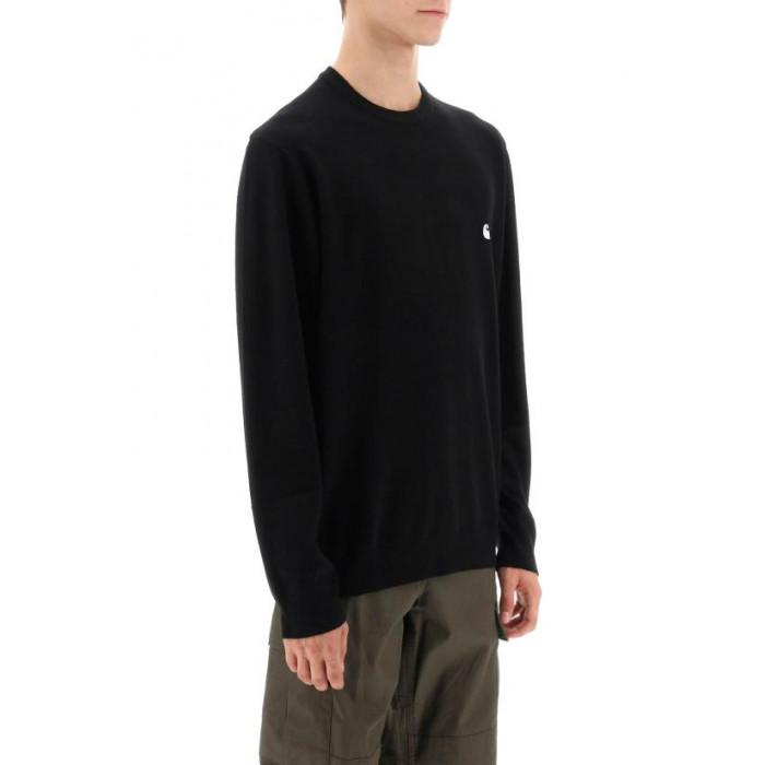 CARHARTT WIP Madison Sweater Round Neck Knit Men Beige