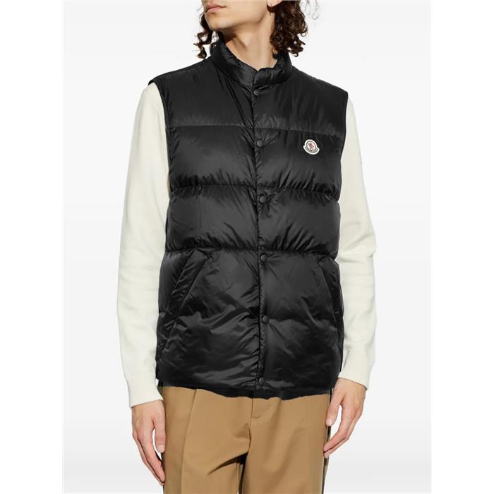 Moncler Tuquerouye Puffer Vest Black Down Quilted Men's Outerwear