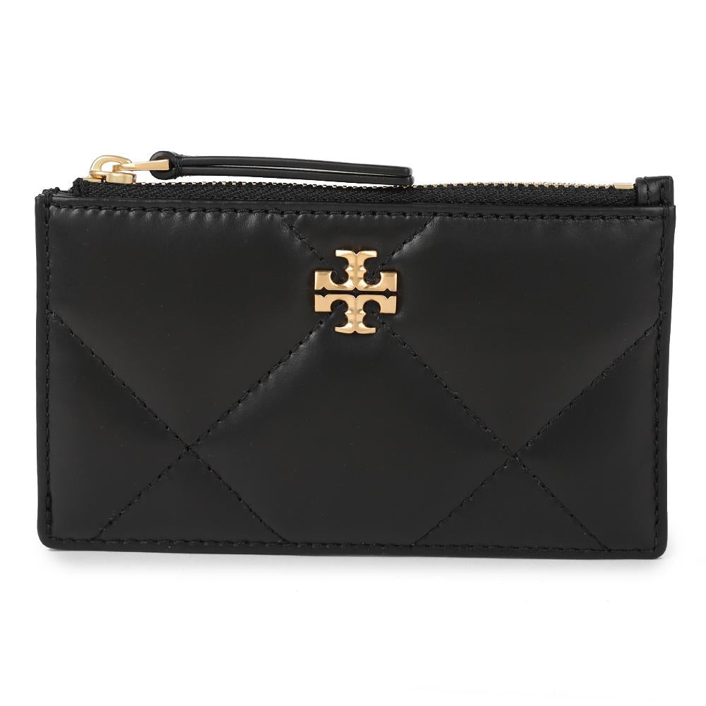 Tory Burch Kira Diamond Quilted Zip Card Case 158629 001