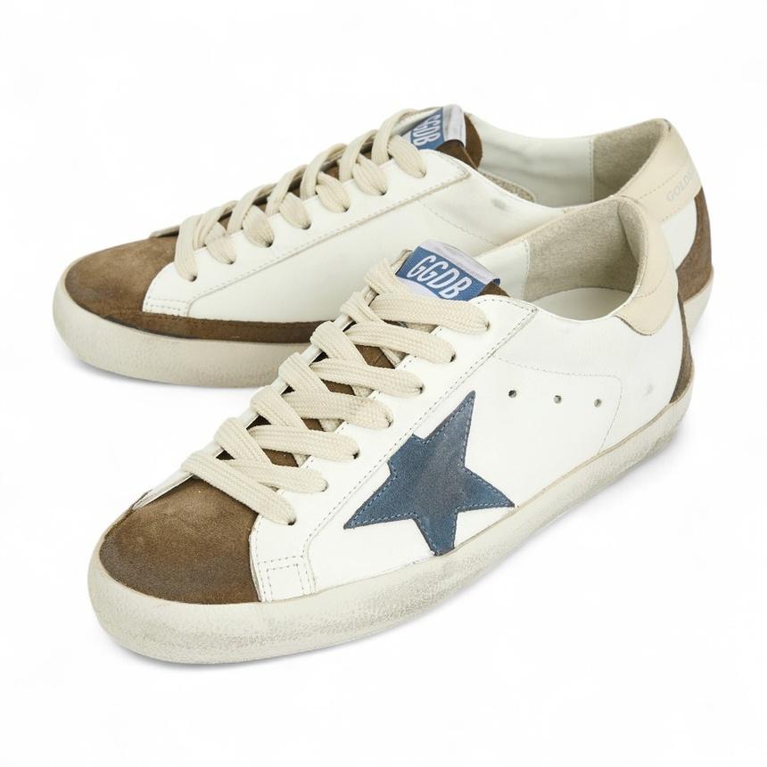 GOLDEN GOOSE Superstar Low-Top Sneakers Men White Leather