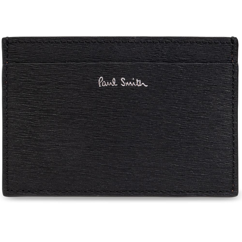 Paul Smith Colorblock Logo Leather Card Holder Wallet M1A 4768 PSTRGS 79