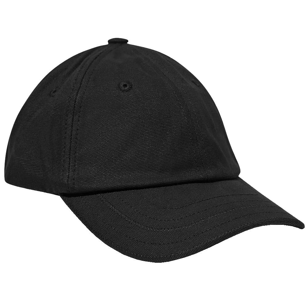 JACQUEMUS La Casquette Logo Embroidered Black Cotton Baseball Cap