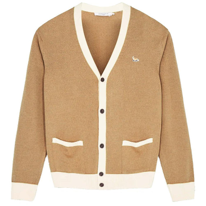 Maison Kitsune Women’s Bicolor Fox Cardigan