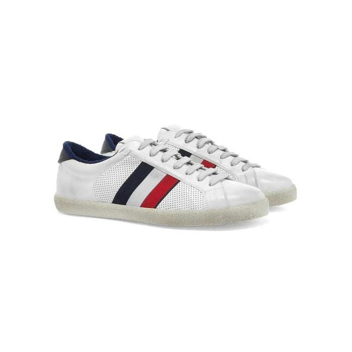 Moncler Vintage White RYEGRASS Low-Top Sneakers for Men