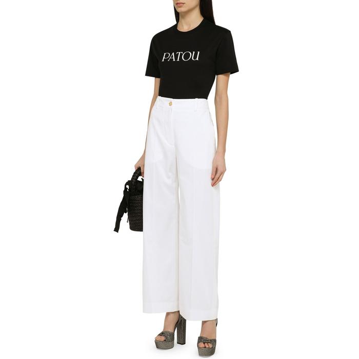 PATOU Women’s Black Short Sleeve T-Shirt