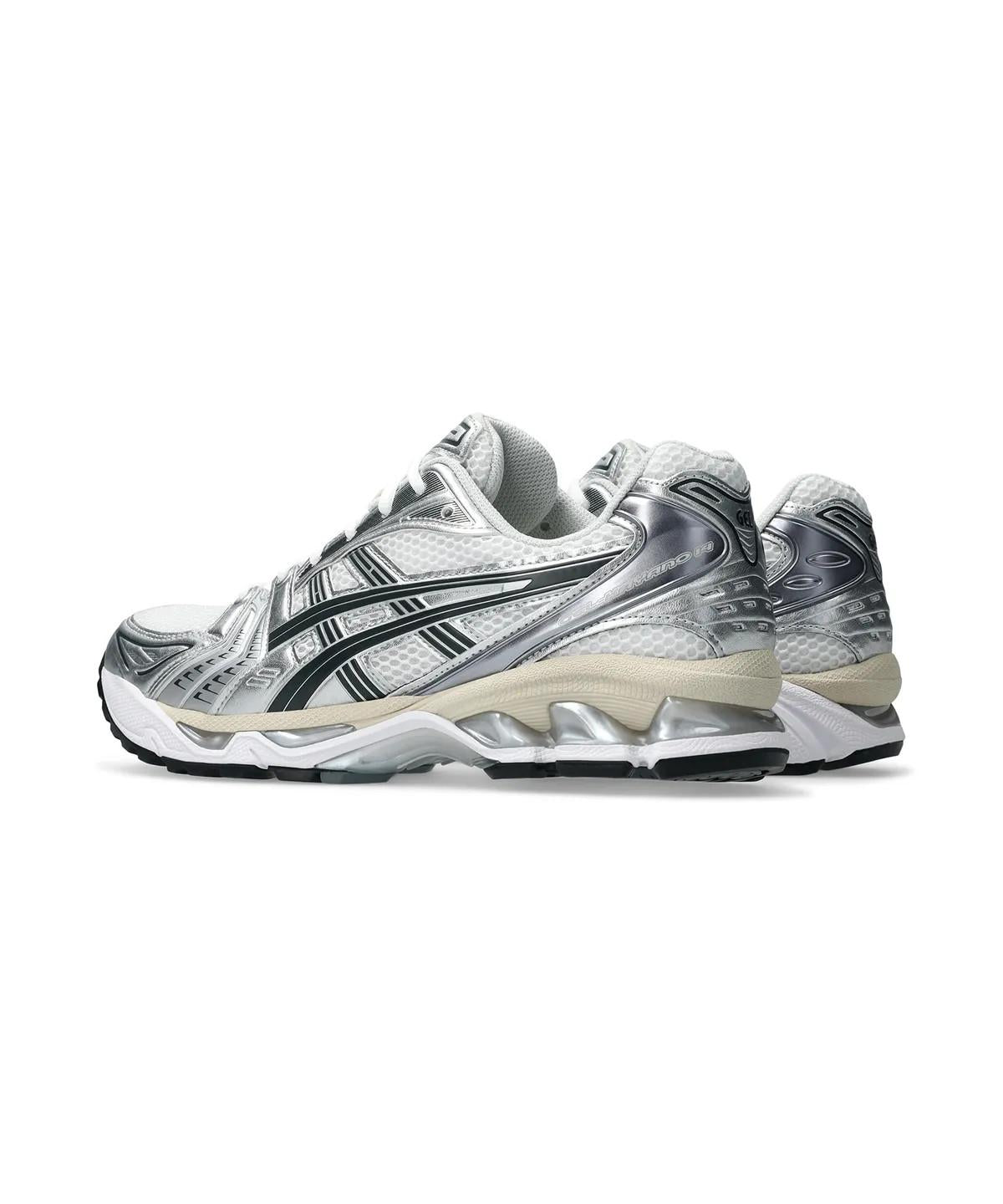 Asics GEL-Kayano 14 White Black Silver Low Top Sneakers 1203A537 110