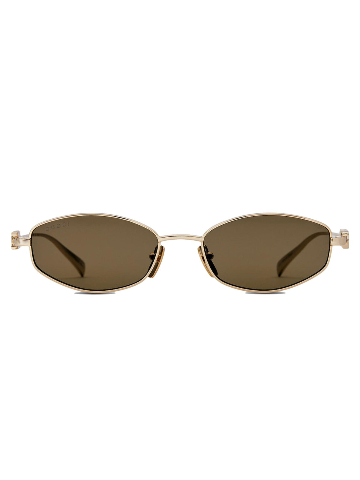 GUCCI Black Acetate Square Sunglasses