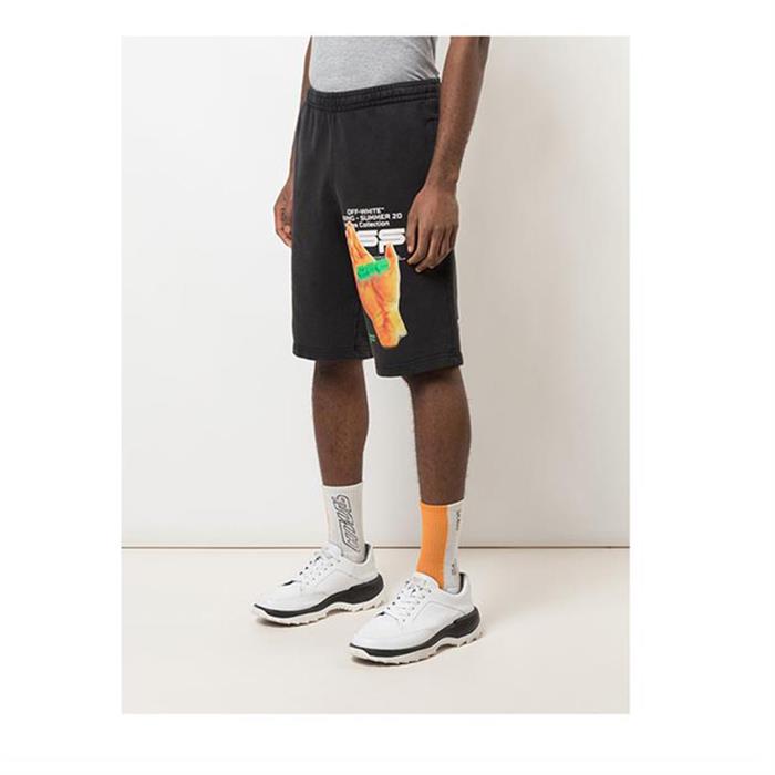 OFF WHITE Men's Hand Logo Shorts OMCI006 R20 E3