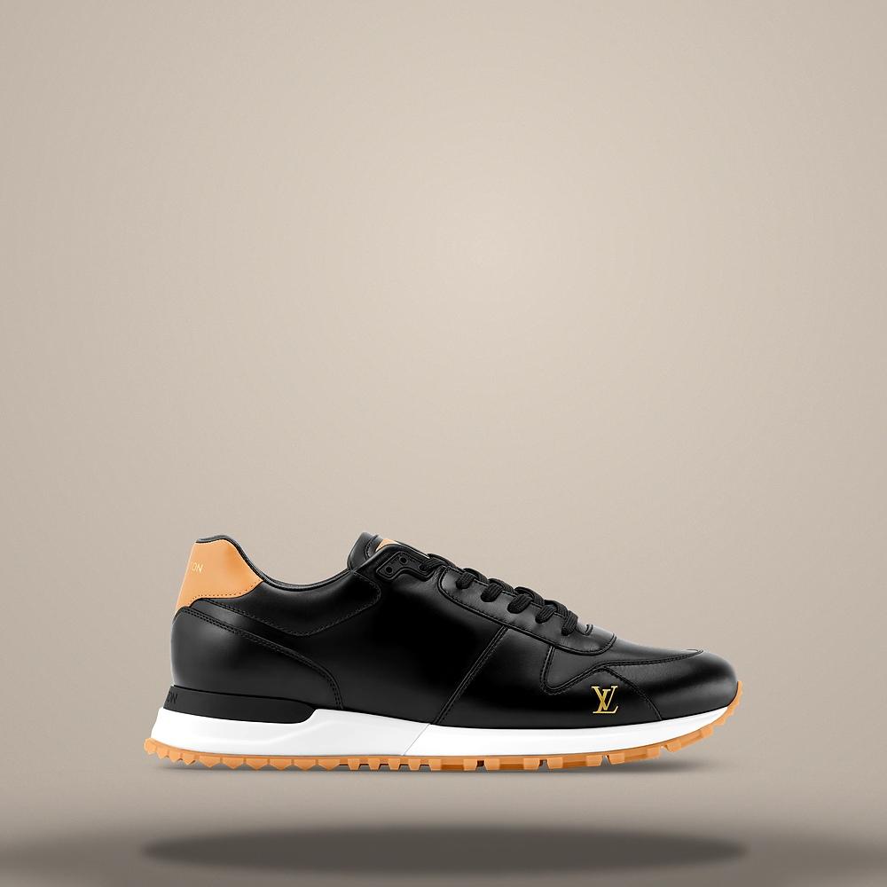 Louis Vuitton Run Away Men's Black Low-Top Sneakers