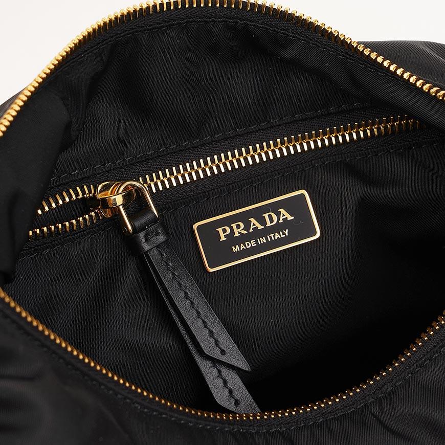 PRADA Women's Explorer Large Black Crossbody Bag