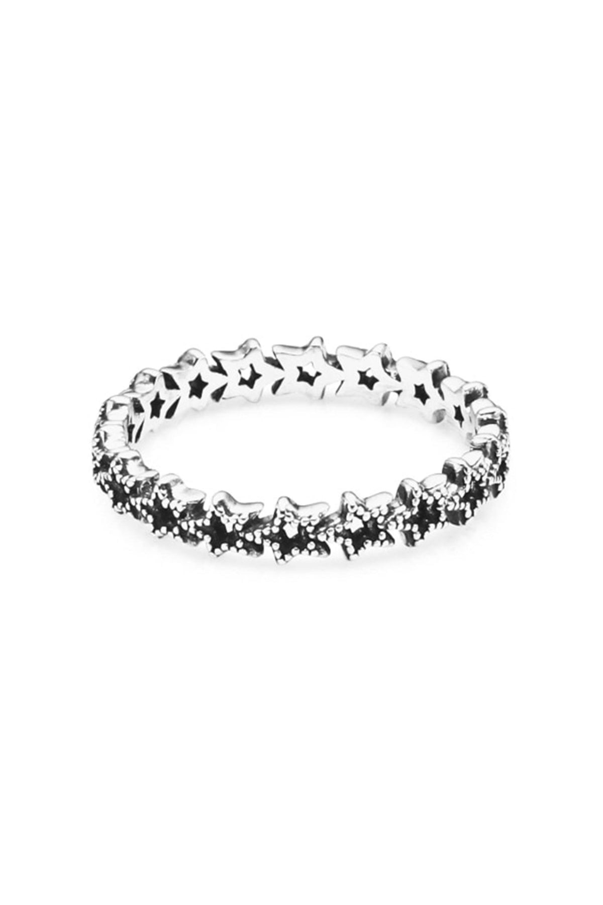 PANDORA Asymmetric Star Band Ring Sterling Silver