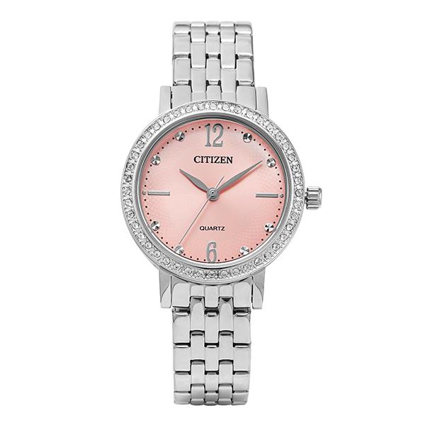 CITIZEN Silver Stainless Steel Women’s Analog Watch
